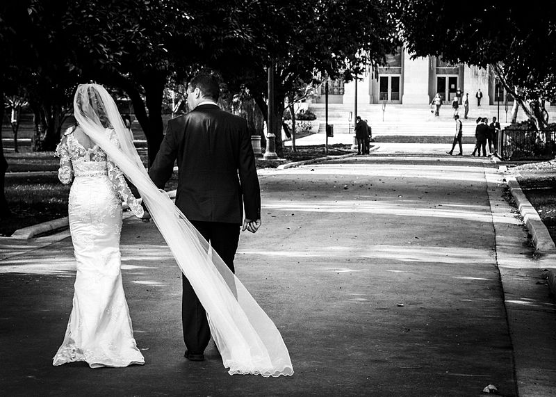 Wedding Day walk