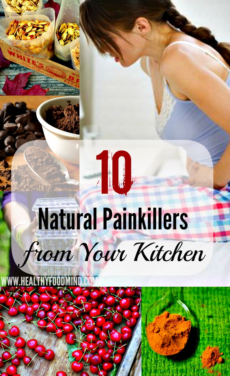 10 Natural Painkillers From Your Kitchen 10 Natural Painkillers From Your Kitchen