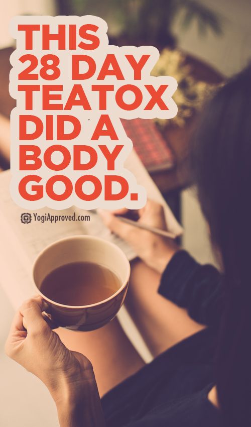I Did a TeaTox. Here's What Happened (Before & After Photos)