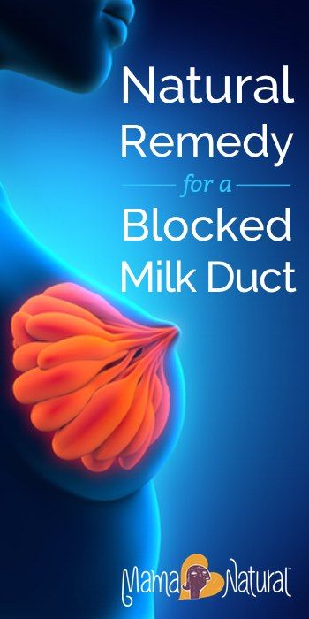 Natural Remedy For A Blocked Milk Duct