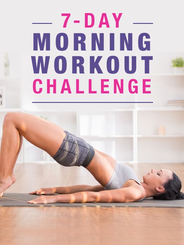 Take the 7-Day Morning Workout Challenge and see the results