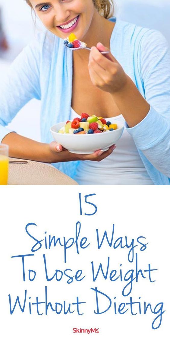  15 Simple Ways To Lose Weight Without Dieting 