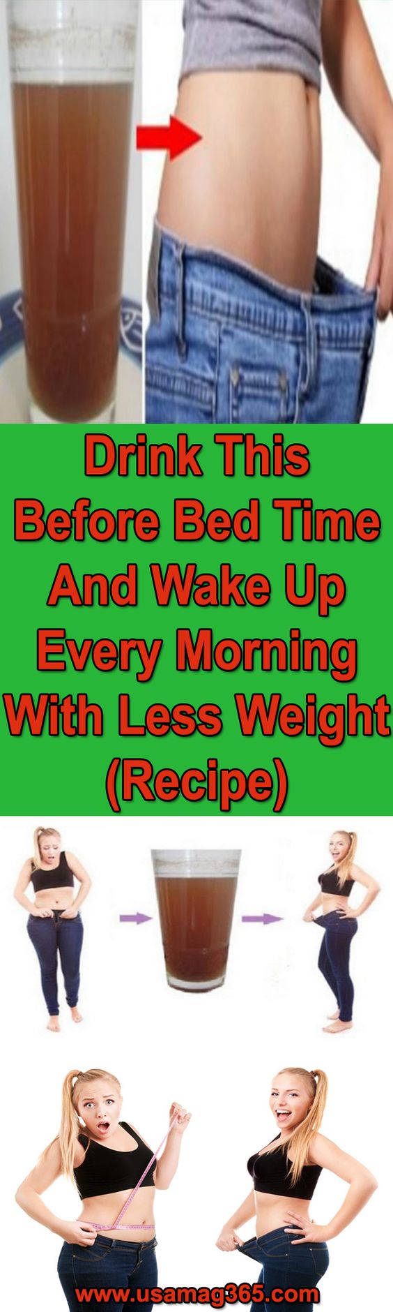 Drink This Before Bedtime And Wake Up Every Morning With Less Weight