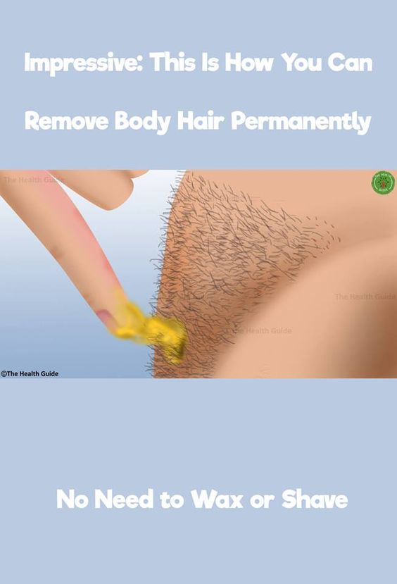 This Is How You Can Remove Body Hair Permanently