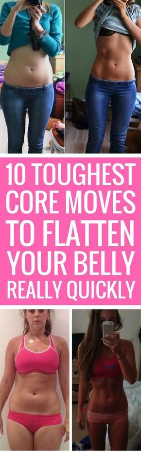  10 Tough Core Exercises To Flatten Your Belly 