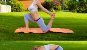 A few great stretches to help wake you up & energize you for the day