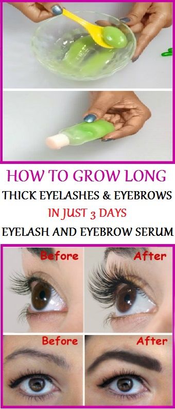 HOW TO GROW LONG, THICK EYELASHES & EYEBROWS IN JUST 3 DAYS