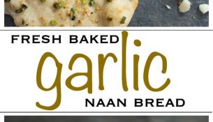 Homemade Garlic Naan Bread