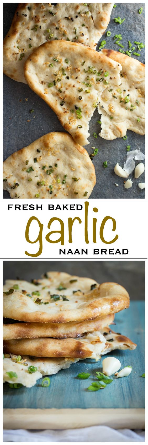 Homemade Garlic Naan Bread