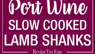 Port Braised Lamb Shanks