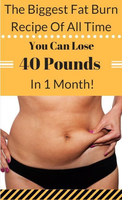  The Biggest Fat Burn Recipe Of All Time You Can Lose 40 Pound In 1 Month! 