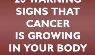 20 Warning Signs that Cancer is Growing in Your Body