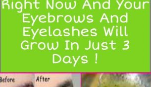 Prepare This Serum Right Now And Your Eyebrows And Eyelashes Will Grow In 3 Days