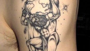 Atlas Tattoo Designs For Men – Manly Greek Ink Ideas