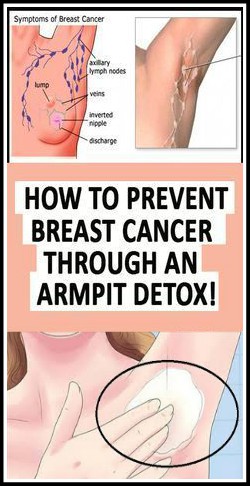 How to Prevent Breast Cancer Through An Armpit Detox