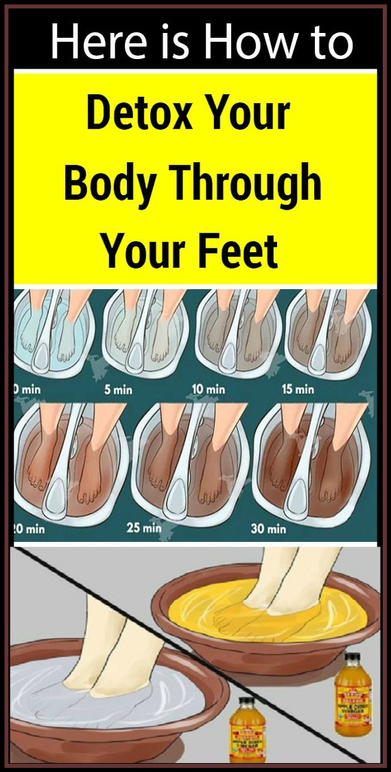 Here is How to Cleanse Your Body from Toxins Through Your Feet