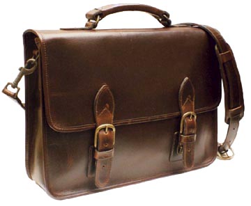 leather briefcase