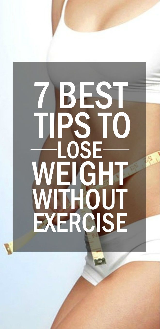 7 Simple Ways And A Diet Chart To Lose Weight Without Exercising