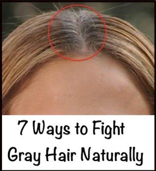 7 Ways To Fight Gray Hair Naturally
