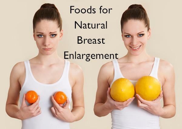 Food for Natural Breast Enlargement