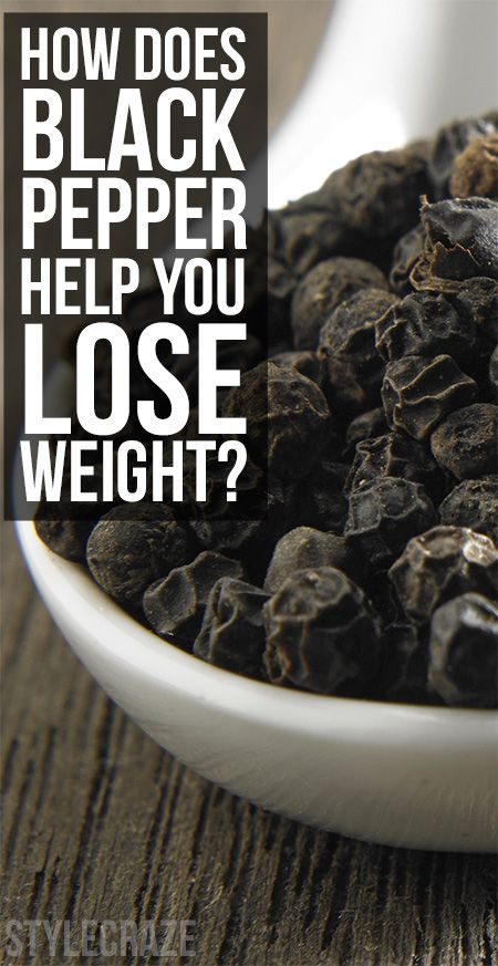 How Does Black Pepper Help You Lose Weight