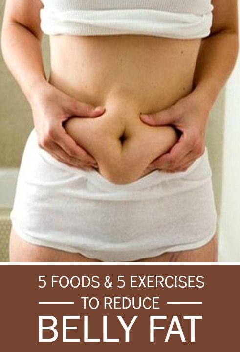 5 Proven Foods And 5 Exercises To Reduce Belly Fat