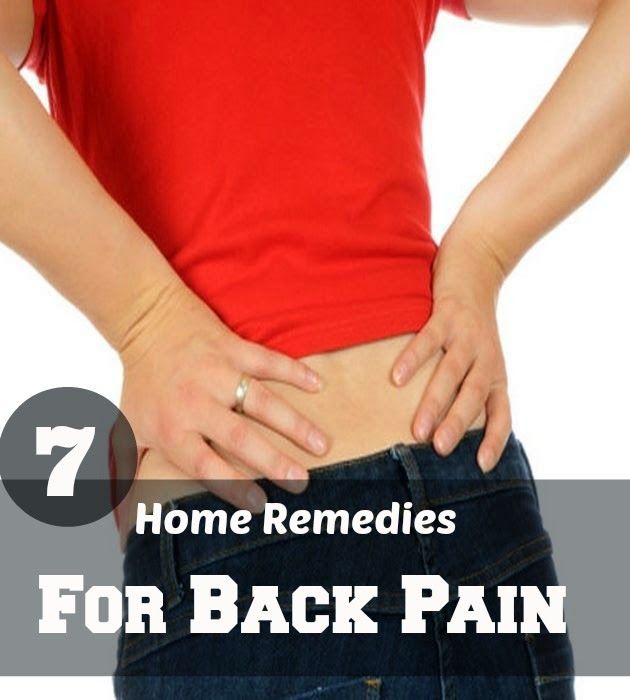 Home Remedies for Back Pain