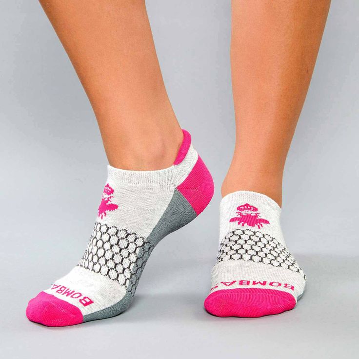 fitness socks ever. comfortable and have a blister tab so no blisters. bombas socks