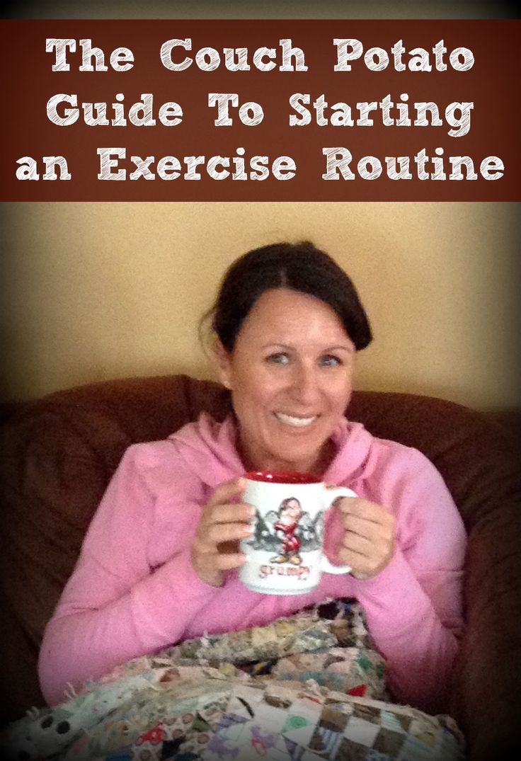 The Couch Potato Guide to Starting an Exercise Routine