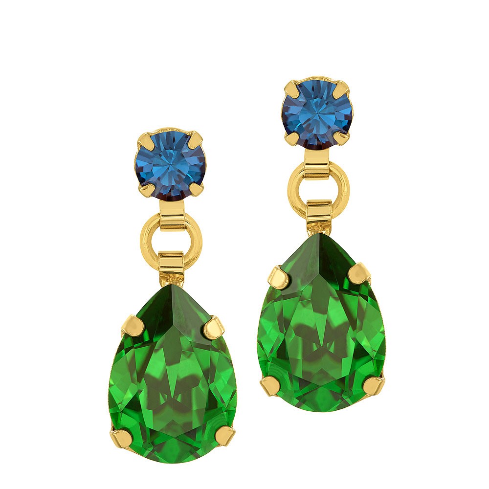 Green Earrings