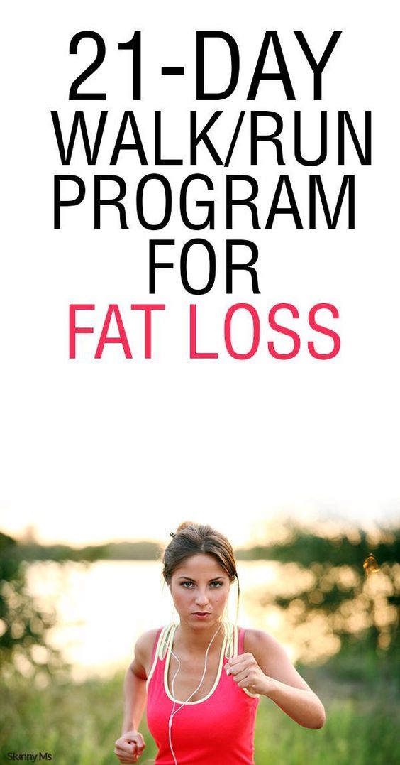 21-Day Run Walk Program for Fat Loss