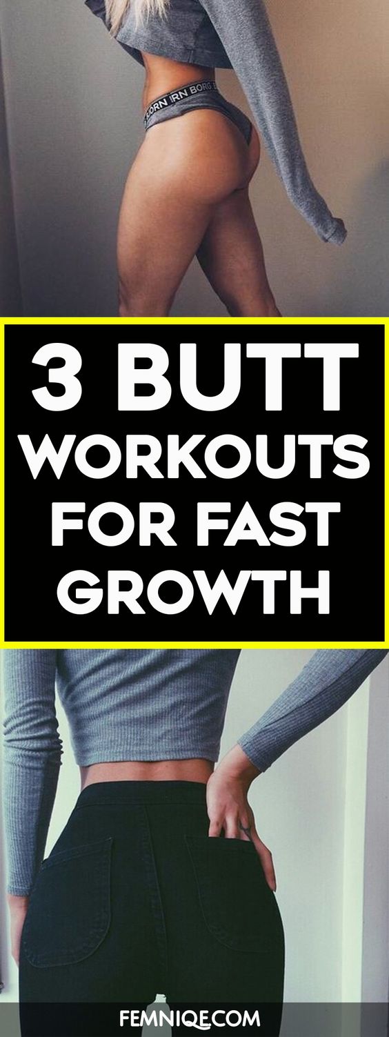 3 Super Butt Workouts For Bigger & Rounder Glutes
