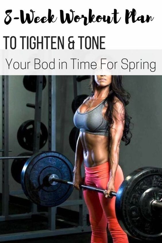 8 Weeks to Tighten and Tone Your Bod, Just in Time for the Spring