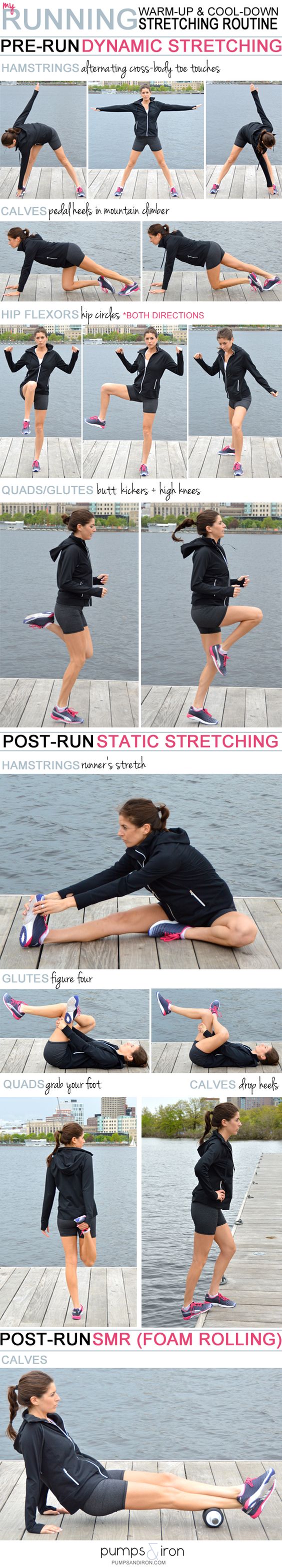 My Stretching Routine for Long Runs