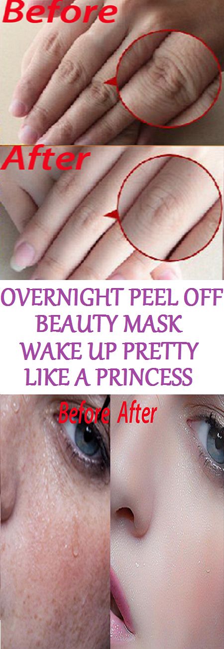 Overnight Peel Off Beauty Mask, Wake Up Pretty Like A Princess