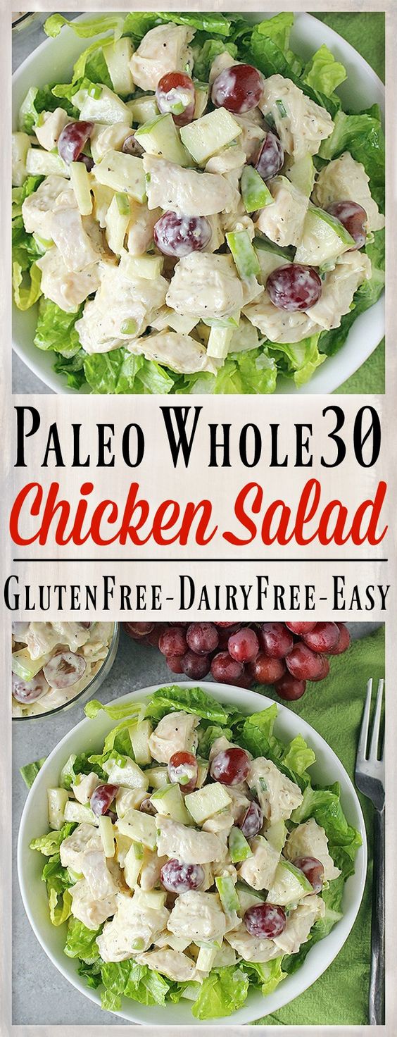 Paleo Whole30 Chicken Salad