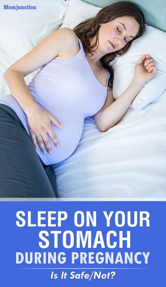 Sleeping On Stomach During Pregnancy - Is It Really Safe