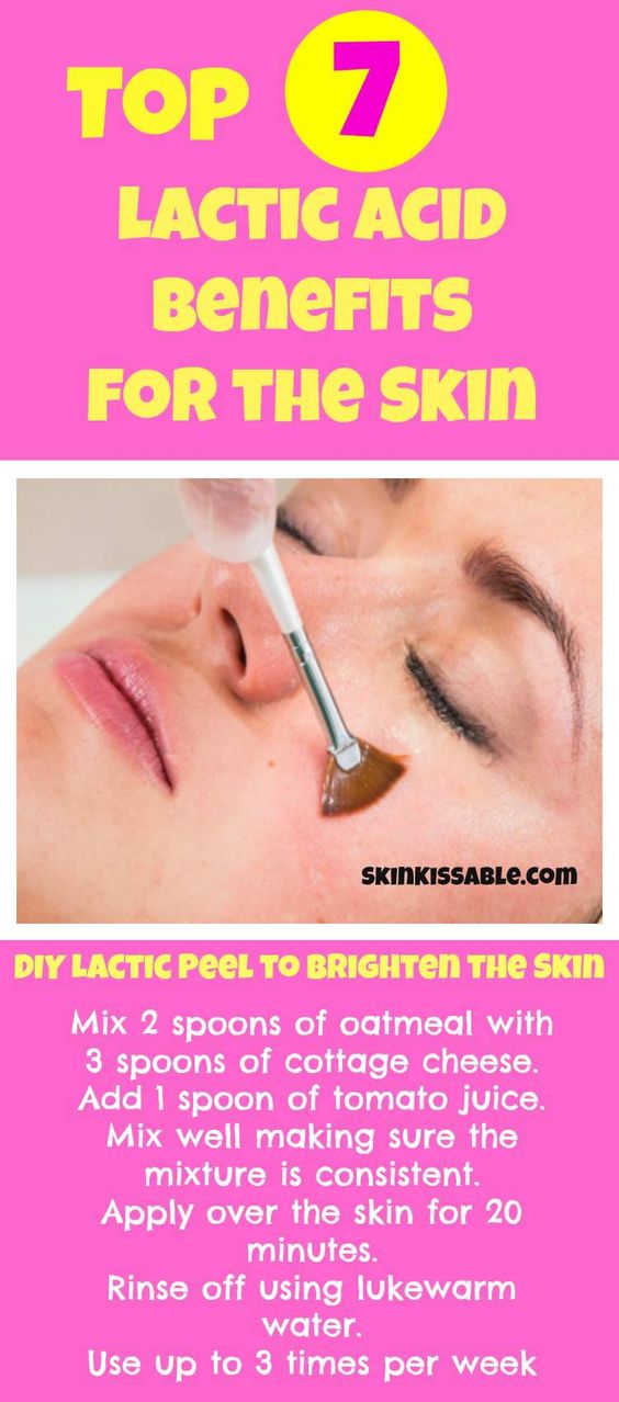 What Are the Uses and Benefits of Lactic Acid for the Skin