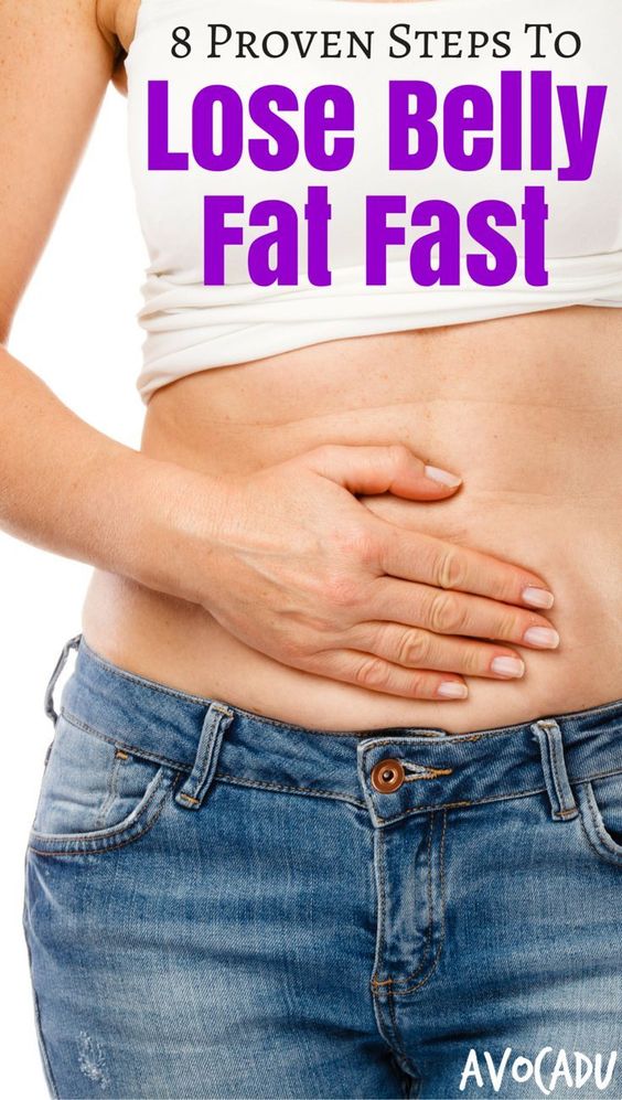 How to Lose Belly Fat Fast, 8 Proven Steps