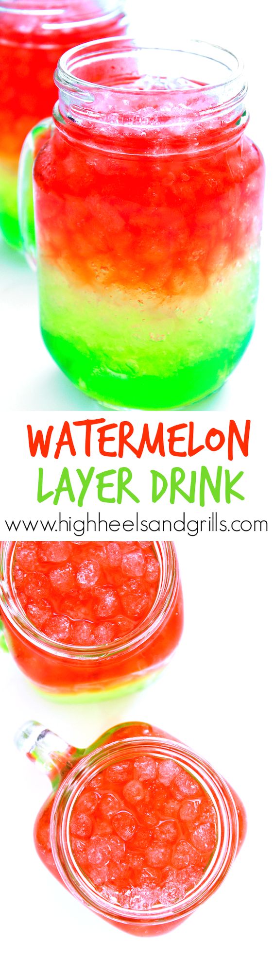 Watermelon Layer Drink