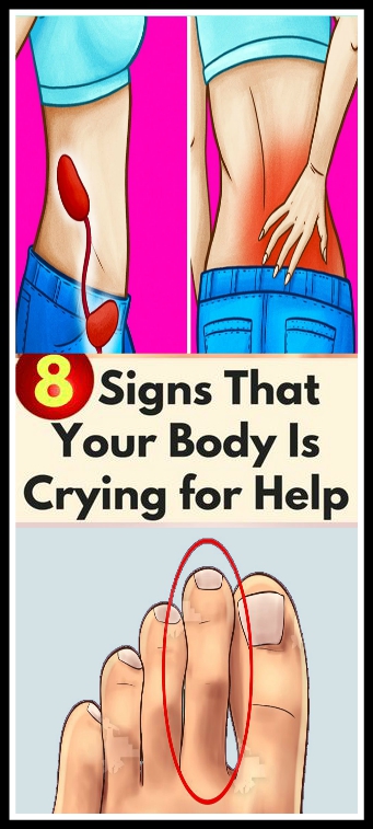 8 Signs That Your Body Is Crying for Help