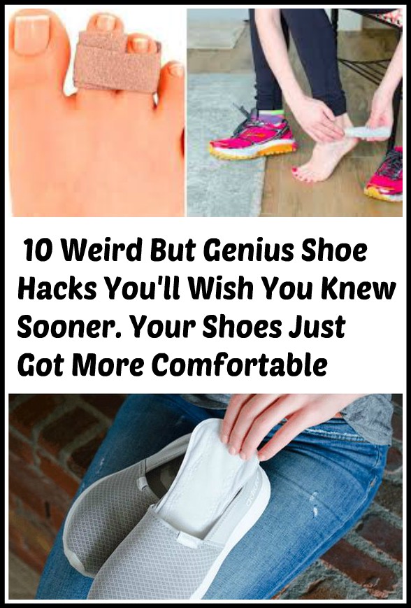 10 Weird But Genius Shoe Hacks You'll Wish You Knew Sooner. Your Shoes Just Got More Comfortable