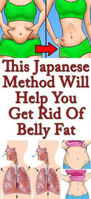this japanese method will help you get rid of belly fat