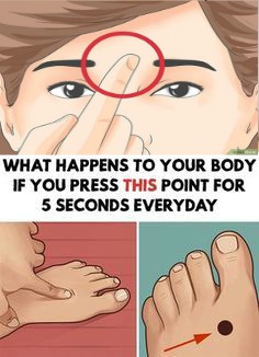 What Happens To Your Body If You Press This Point For 5 SecondS Everyday