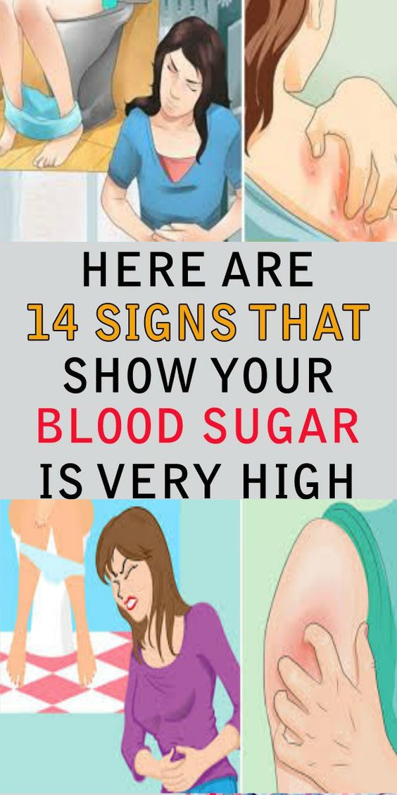 14 Signs Showing That Your Blood Sugar is Very High