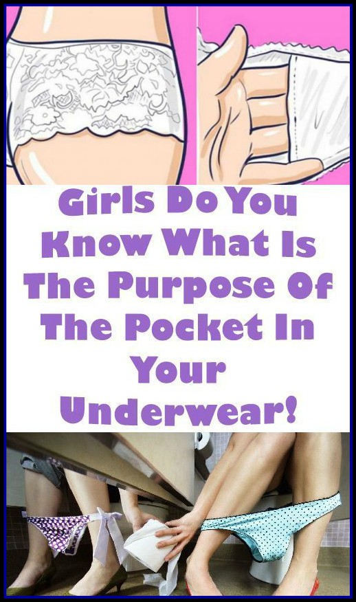 GIRLS DO YOU KNOW WHAT IS THE PURPOSE OF THE POCKET IN YOUR UNDERWEAR, BOBBLE ON THE HAT..??