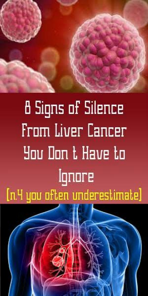 8 Silent Signs Of Liver Cancer You Should Not Ignore 2 months ago Mery