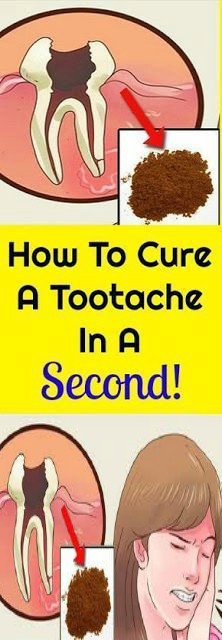 HERE’S HOW TO CURE A TOOTHACHE IN A SECOND