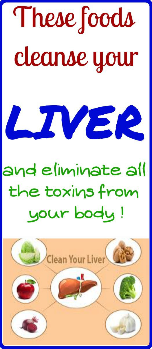 8 groceries for cleansing the liver