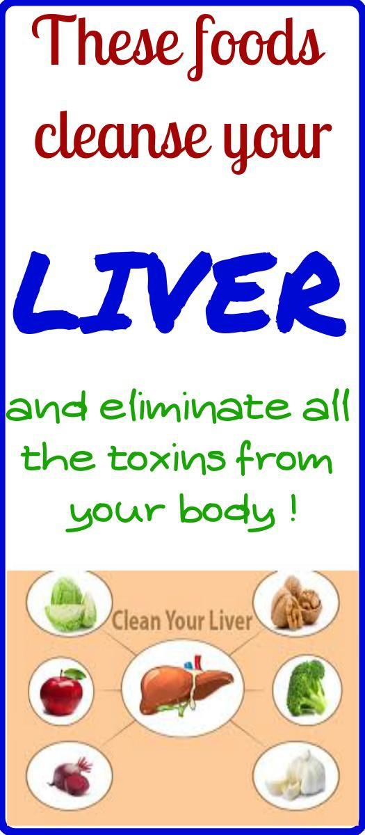 8 groceries for cleansing the liver